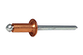 RFT - copper/steel - dome head