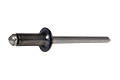 RZFT - zinc plated copper/steel - dome head